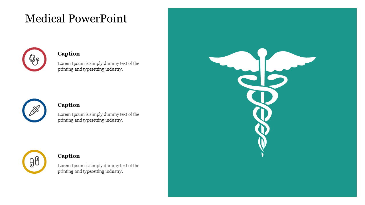 Creative Medical PowerPoint Slide For Presentation